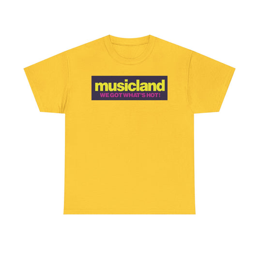 Musicland We Got What's Hot Music Store Nostalgic T-shirt