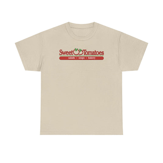 Sweet Tomatoes T-Shirt - Buffet Restaurant Industry Defunct Logo Tee