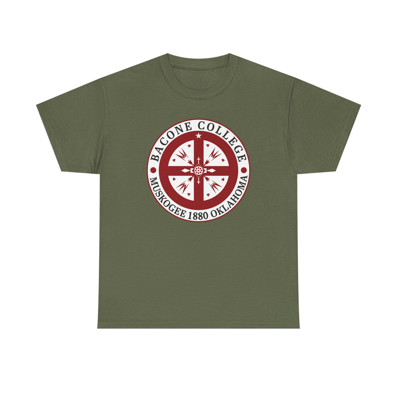 Load image into Gallery viewer, Bacone College T-Shirt Defunct Oklahoma Private College Muskogee 1880 Tee
