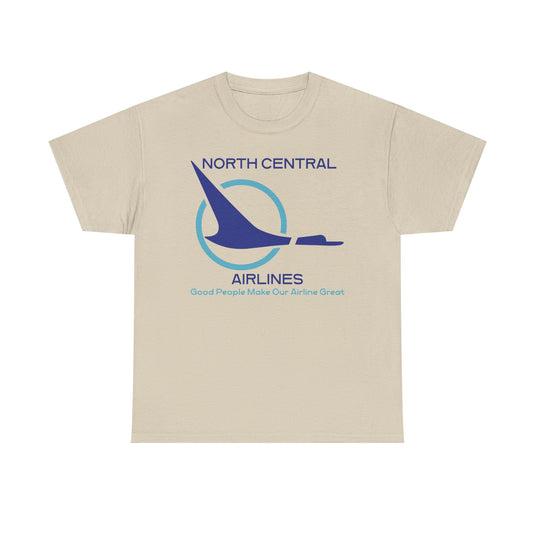 North Central Airlines Blue Goose Vintage American Carrier Retro T-shirt