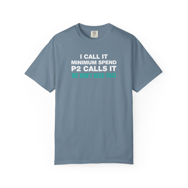 Load image into Gallery viewer, We Don't Need That Funny Credit Card Points Miles Travel Teal T-shirt
