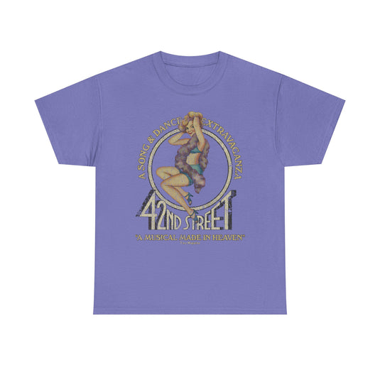 42nd Street Broadway Musical Poster Print T-shirt