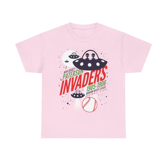 Paterson Invaders Est 1905 New Jersey Baseball T-shirt