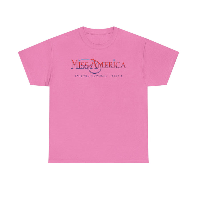 Miss America Empowering Women To Lead T-Shirt Pageant Logo Tee