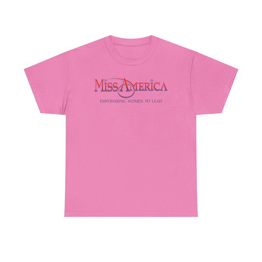 Miss America Empowering Women To Lead T-Shirt Pageant Logo Tee