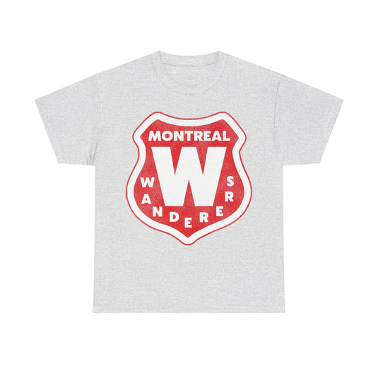 Montreal Wanderers Logo Hockey Team T-shirt