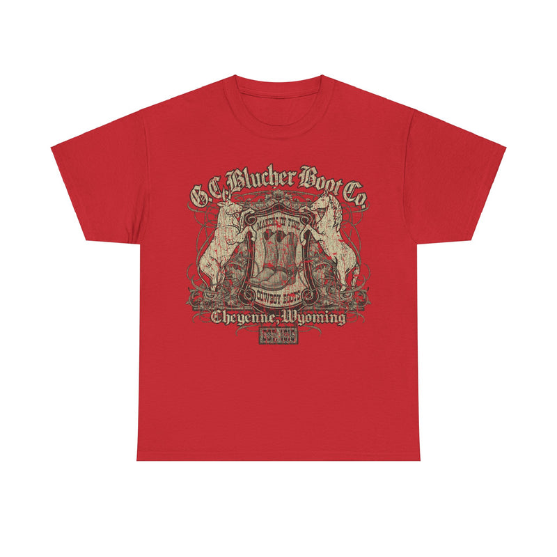 Load image into Gallery viewer, G C Blucher Boot Company 1915 Nostalgic T-shirt
