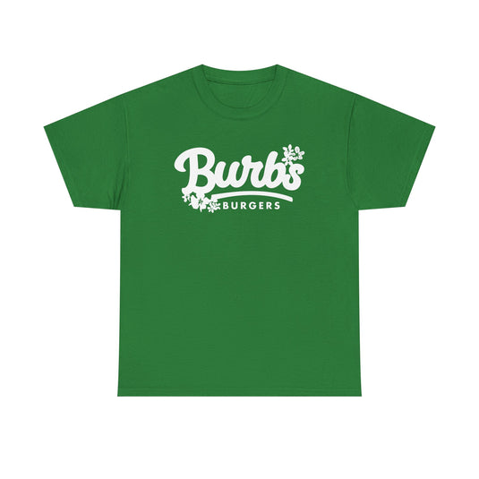 Burbs Burgers T-Shirt - Burger Restaurant Industry Defunct Logo Tee