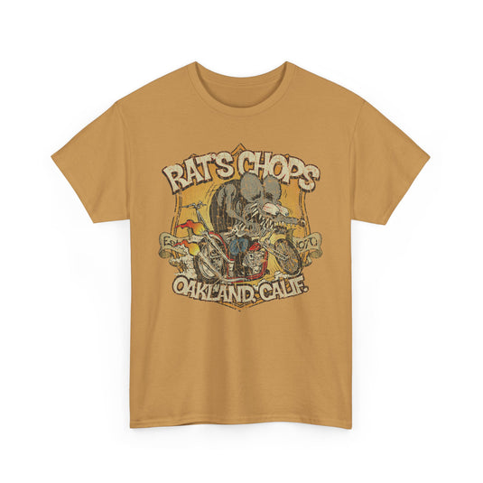 Rats Chops California Custom Motorcycle Shop T-shirt