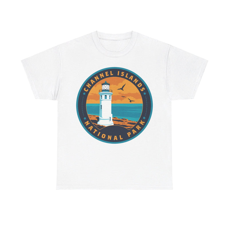 Load image into Gallery viewer, Channel Islands National Park California Round Logo T-shirt
