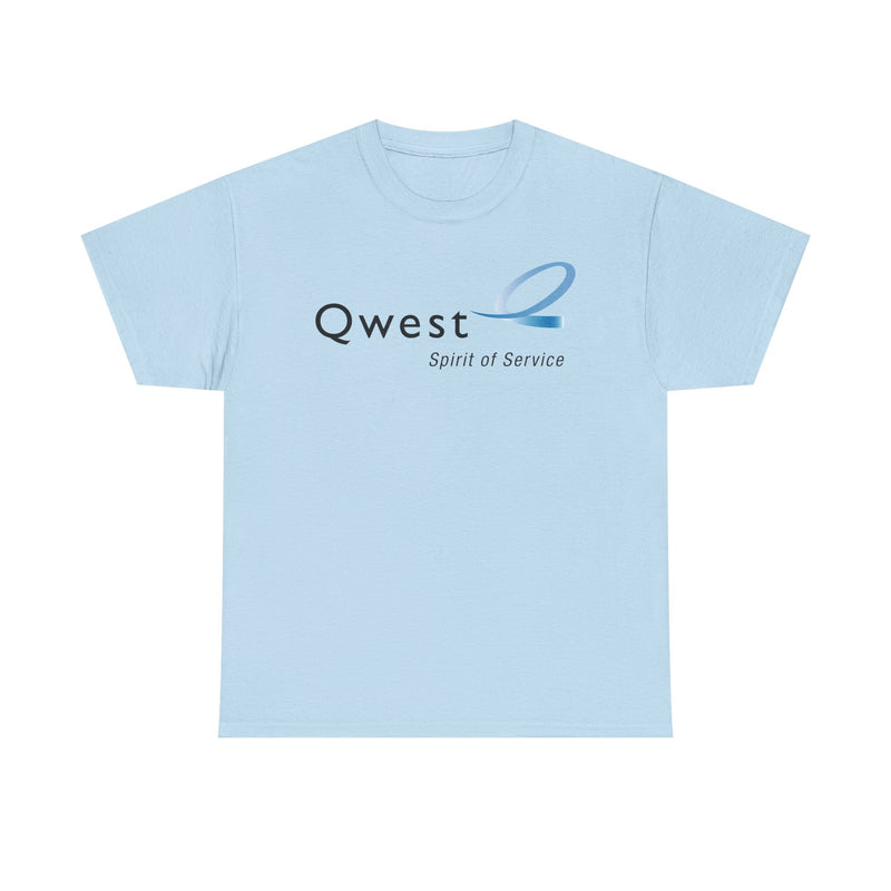 Load image into Gallery viewer, Qwest Spirit of Service Telecommunications Company Logo T-Shirt
