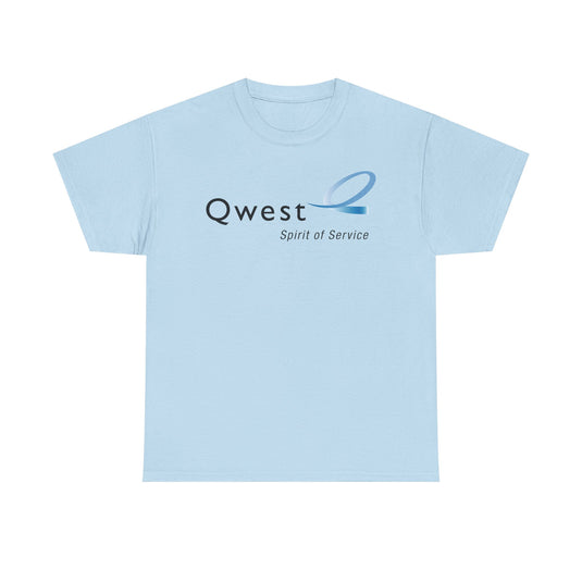 Qwest Spirit of Service Telecommunications Company Logo T-Shirt