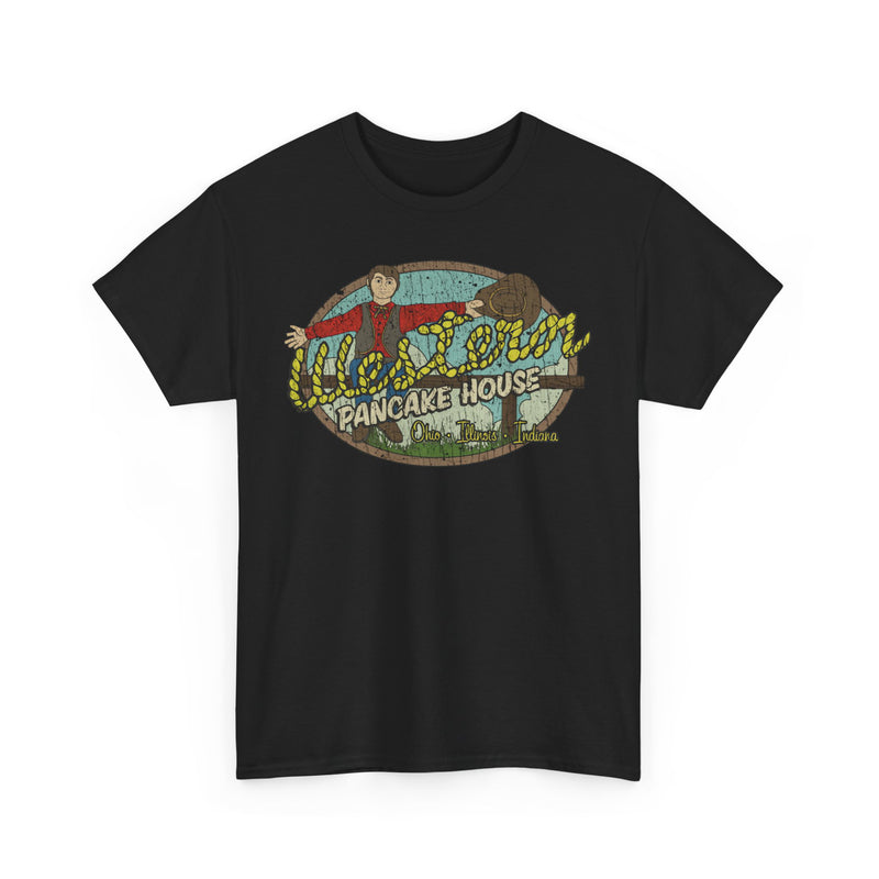 Load image into Gallery viewer, Western Pancake House 1968 Ohio Illinois Indiana Breakfast Restaurant T-shirt
