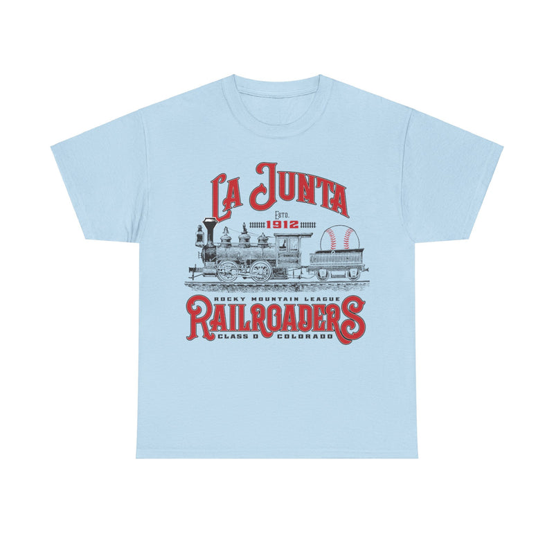 Load image into Gallery viewer, La Junta Railroaders Est 1912 Colorado Baseball T-shirt
