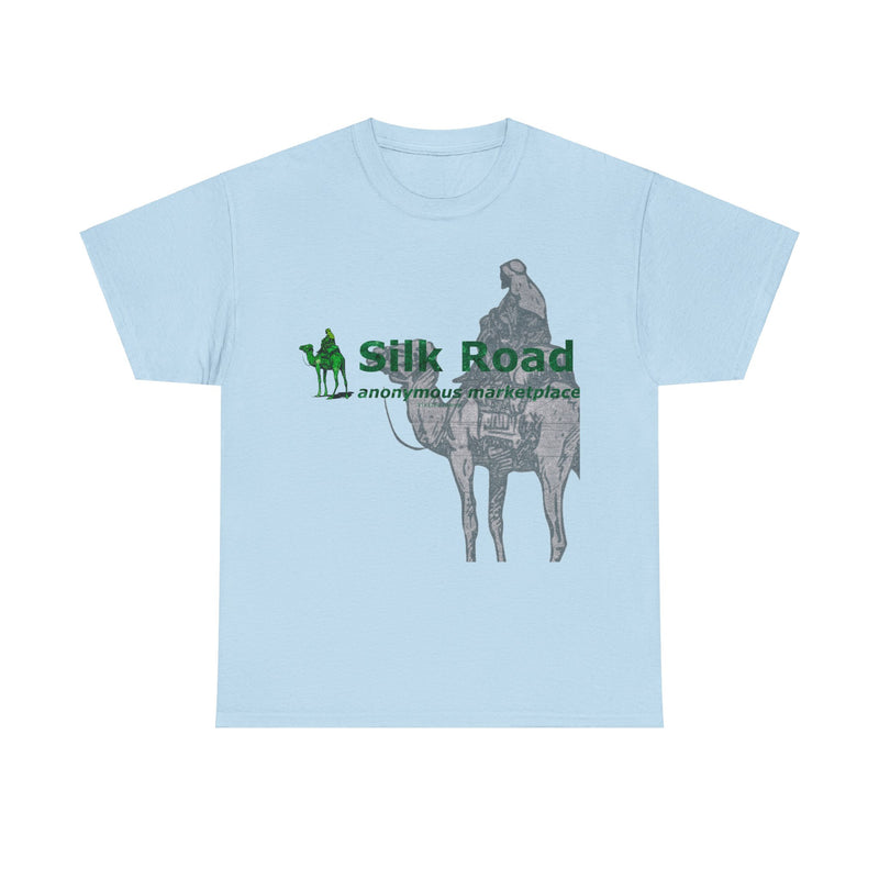 Load image into Gallery viewer, Silk Road Anonymous Marketplace Nostalgic Logo T-shirt
