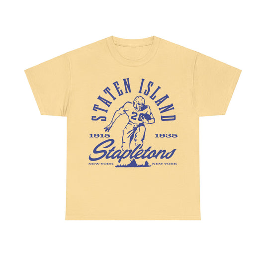 Staten Island Stapletons 1915-1935 New York Football T-shirt