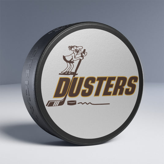 Binghamton Dusters New York Hockey Puck