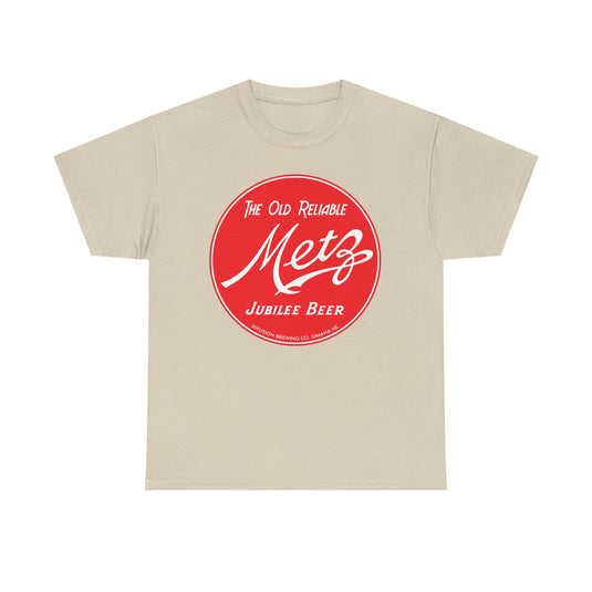 Metz Jubilee Old Reliable Logo Beer Infusion Brewing Co Nebraska T-Shirt