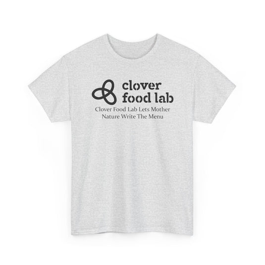 Clover Food Lab T-Shirt - Restaurant Chain Logo Tee - Vegetarian