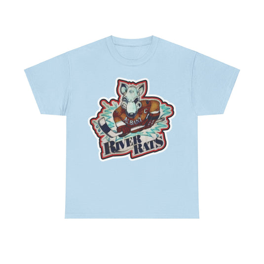 Albany River Rats New York Hockey Team T-shirt