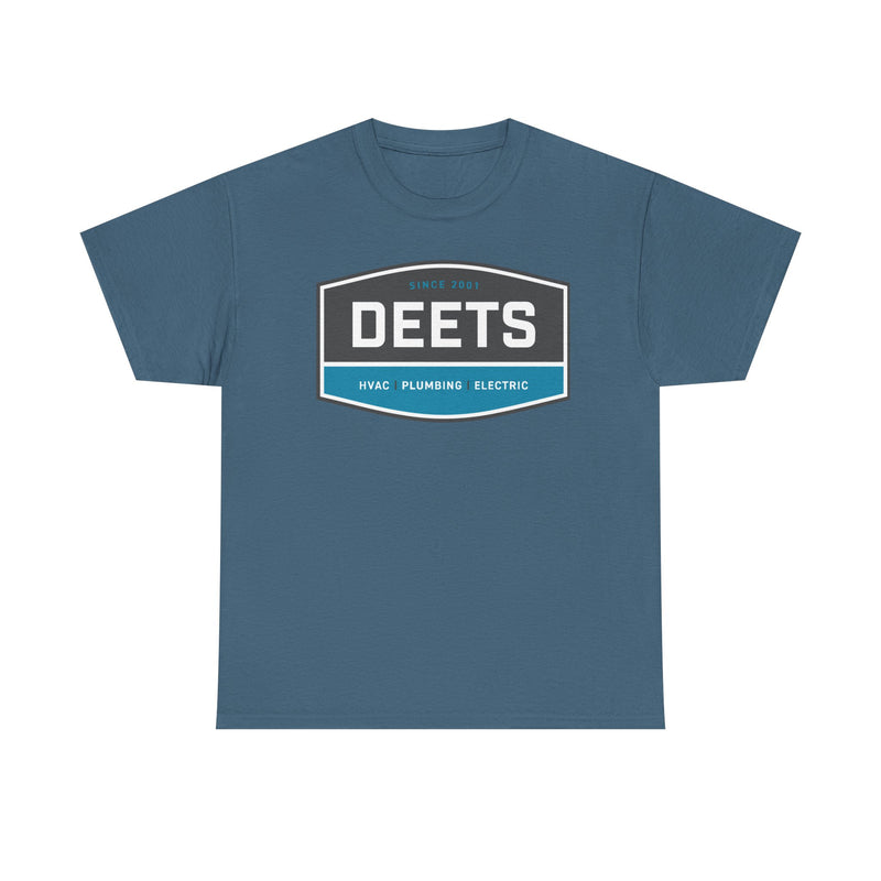 Load image into Gallery viewer, Deets Mechanical T-Shirt - HVAC Plumbing Electric Industry Logo Tee
