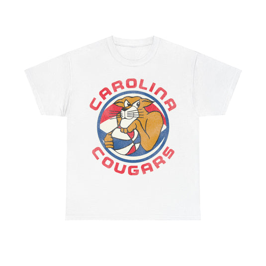 Carolina Cougars ABA Basketball Nostalgic Retro T-shirt