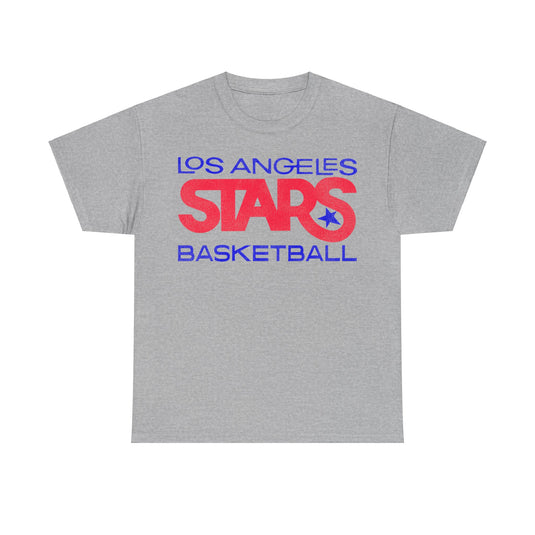 Los Angeles Stars Basketball Team Nostalgic Retro T-shirt