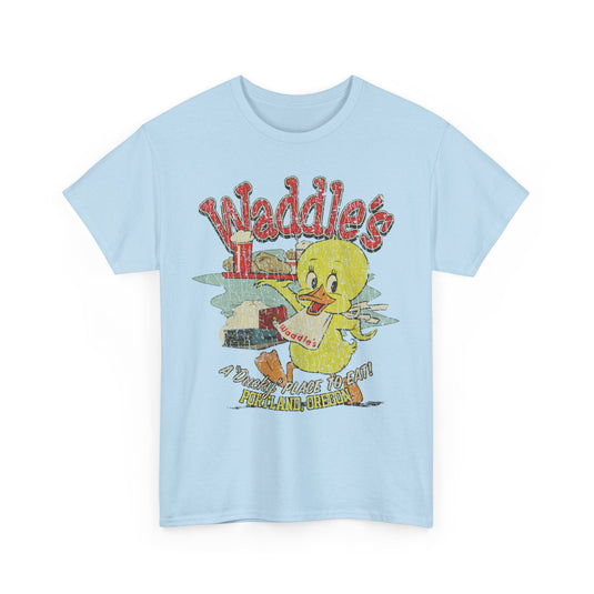 Waddle's Portland Oregon 1945 Coffee Shop Restaurant T-shirt