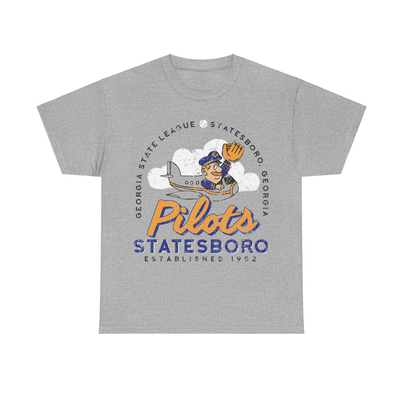 Load image into Gallery viewer, Statesboro Pilots Est 1952 Georgia Baseball T-shirt
