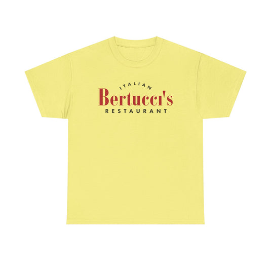 Bertucci's Italian Restaurant T-Shirt - Defunct Chain Logo Tee
