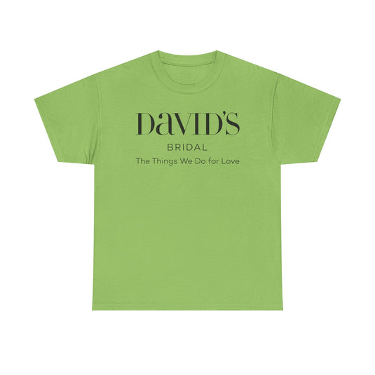 David's Bridal T-Shirt - Bankrupt Wedding Store Logo Tee - Bridal Chain