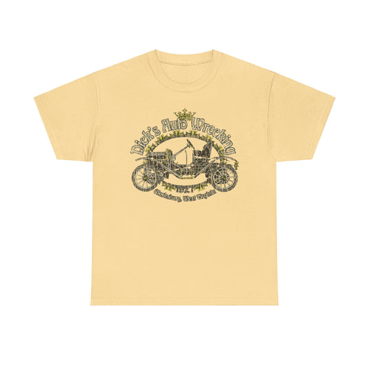 Dicks Auto Wrecking West Virginia Car T-shirt