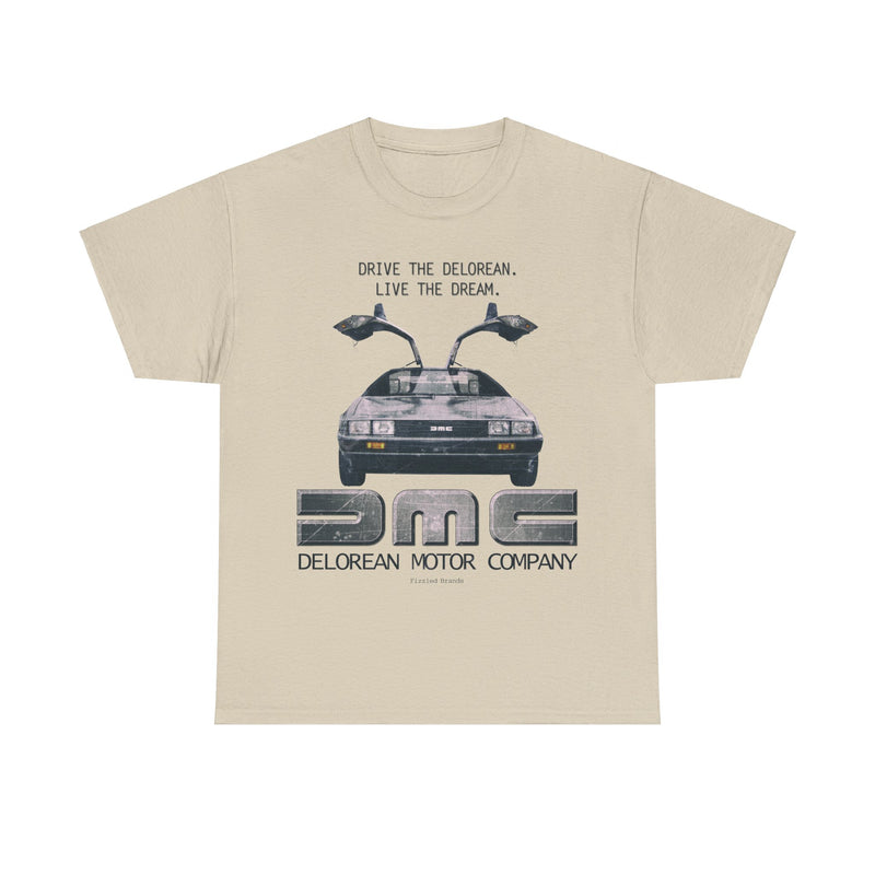 Load image into Gallery viewer, Delorean Motor Company Nostalgic Retro Logo Car T-shirt
