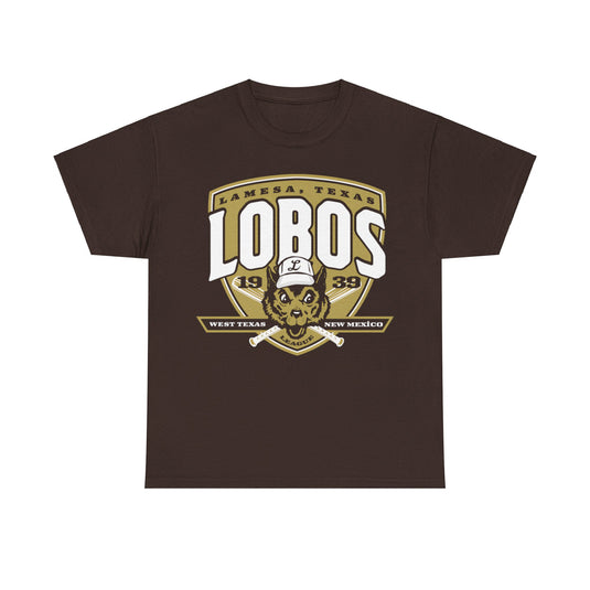 Lamesa Lobos Est 1939 Texas Baseball T-shirt