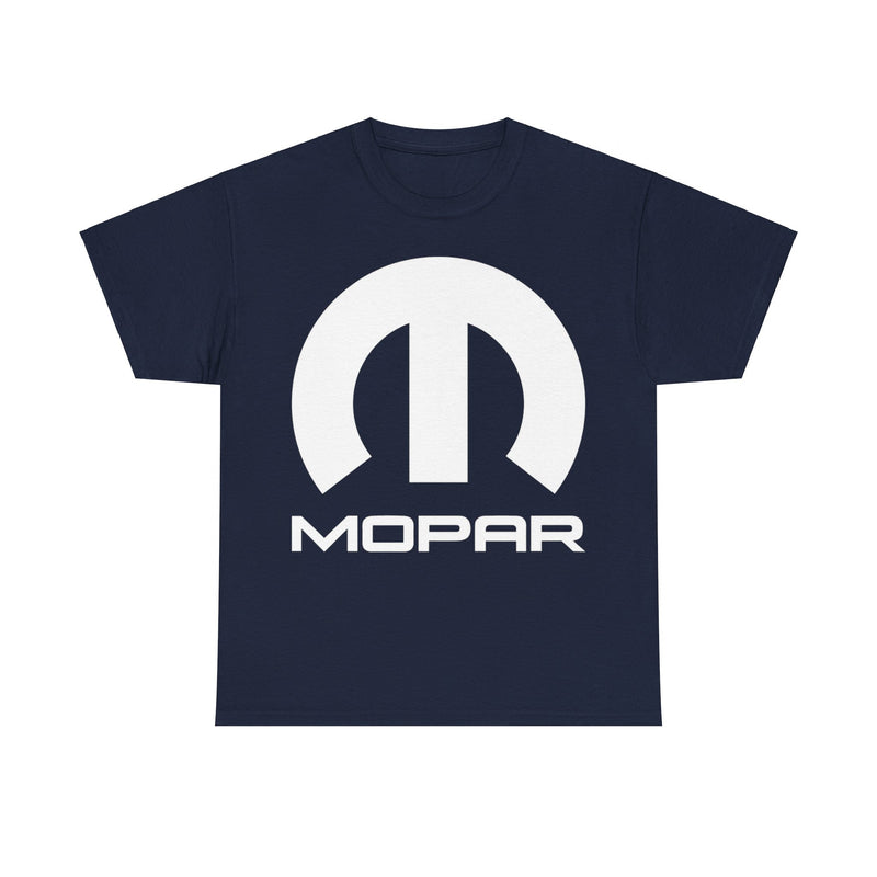 Load image into Gallery viewer, White Mopar Logo Sign Nostalgic Car T-shirt
