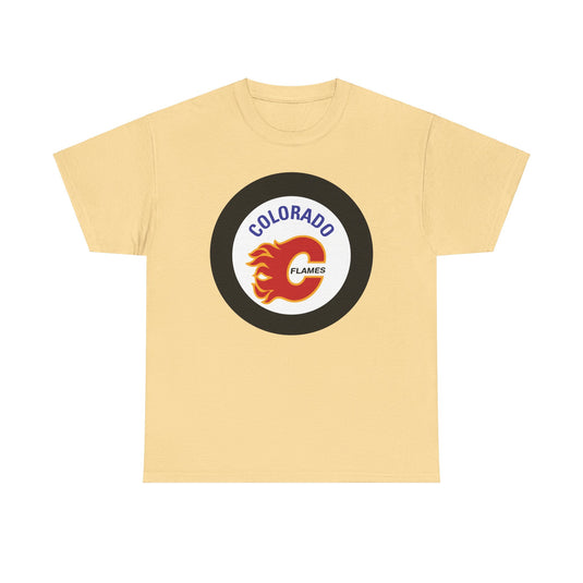 Colorado Flames Central Hockey League '82-'84 T-shirt