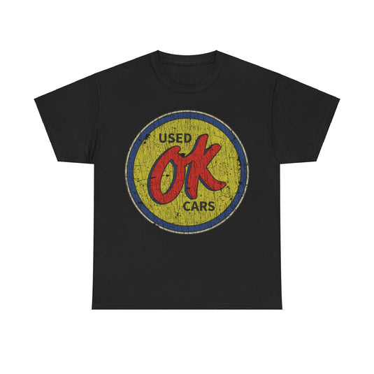 OK Used Cars 1925 Automotive Distressed Print T-shirt