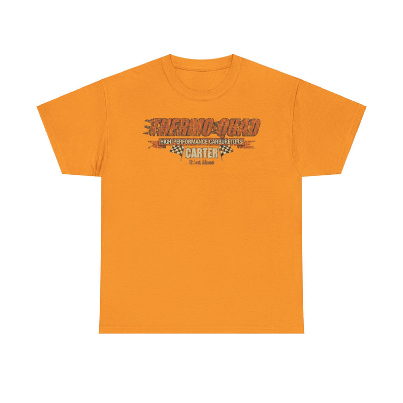 Load image into Gallery viewer, ThermoQuad High-Performance Carburetors 1971 St. Louis Missouri Carter Car Company T-shirt
