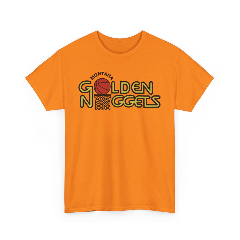 Load image into Gallery viewer, Montana Golden Nuggets Basketball 1980-1983 T-shirt
