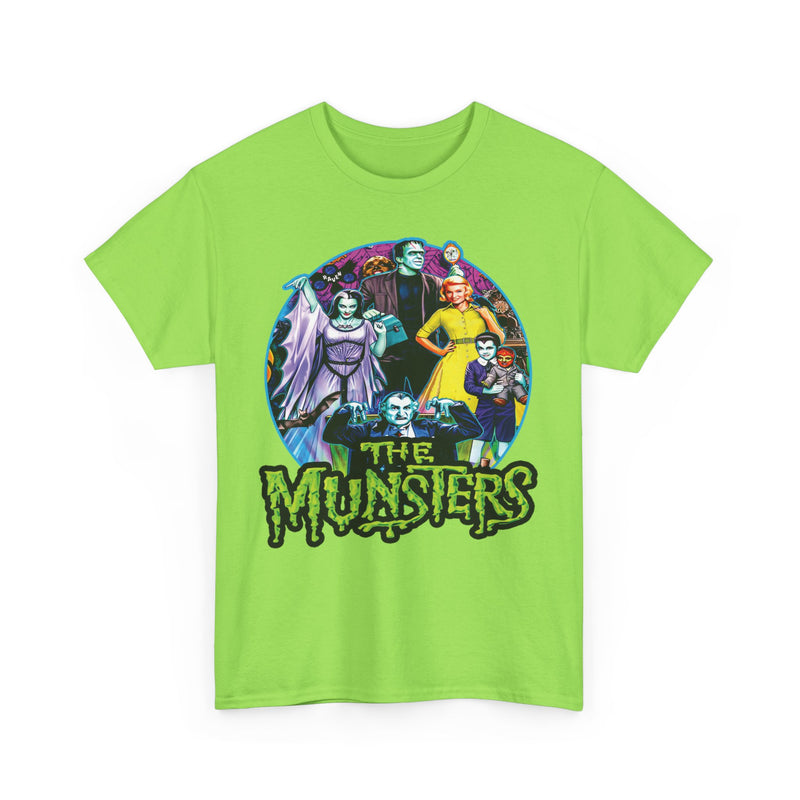 Load image into Gallery viewer, The Munsters 1964 Frankenstein Vampire Werewolf TV Show T-shirt
