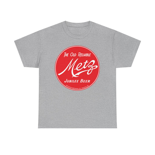 Metz Jubilee Old Reliable Logo Beer Infusion Brewing Co Nebraska T-Shirt