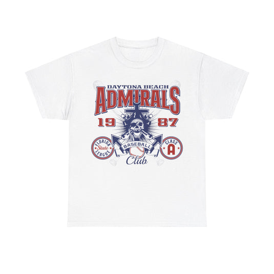 Daytona Beach Admirals Florida Baseball Team T-shirt