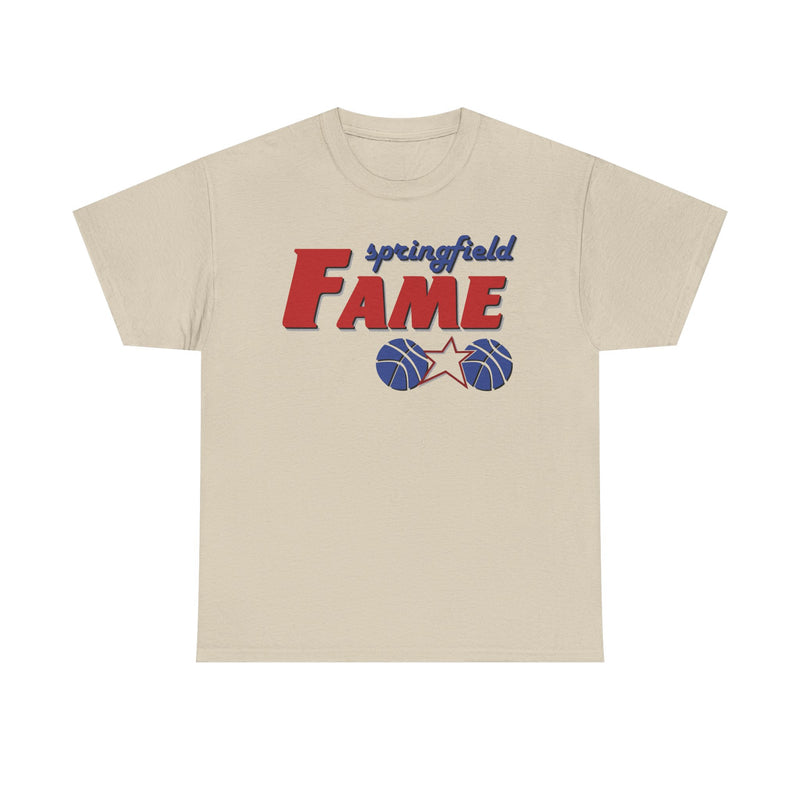 Load image into Gallery viewer, Springfield Fame Massachusetts Basketball 1985-1986 T-shirt
