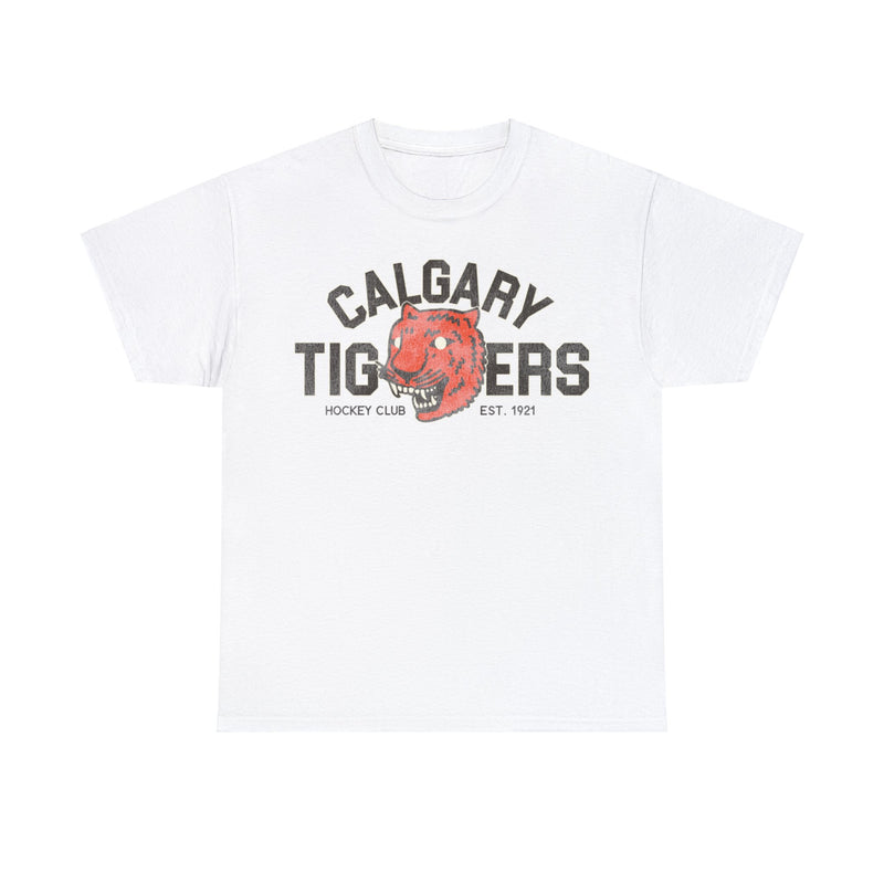 Load image into Gallery viewer, Calgary Tigers Hockey Team Nostalgic Logo T-shirt
