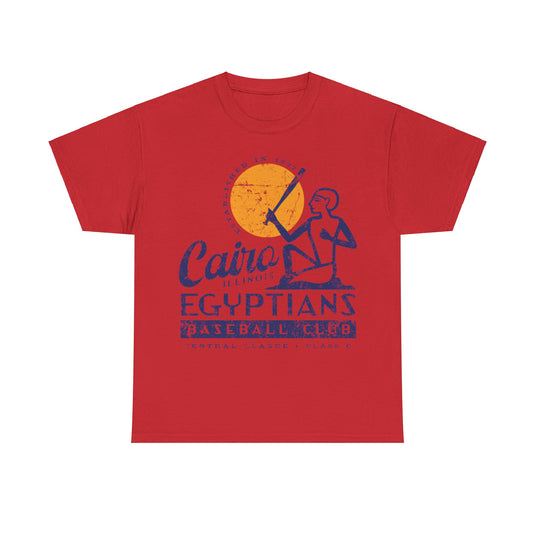 Cairo Egyptians Est 1987 Illinois Baseball Team T-shirt