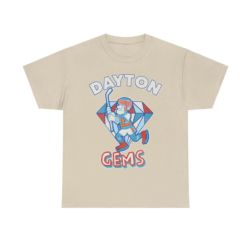 Load image into Gallery viewer, Dayton Gems Ohio Logo Hockey Team T-shirt
