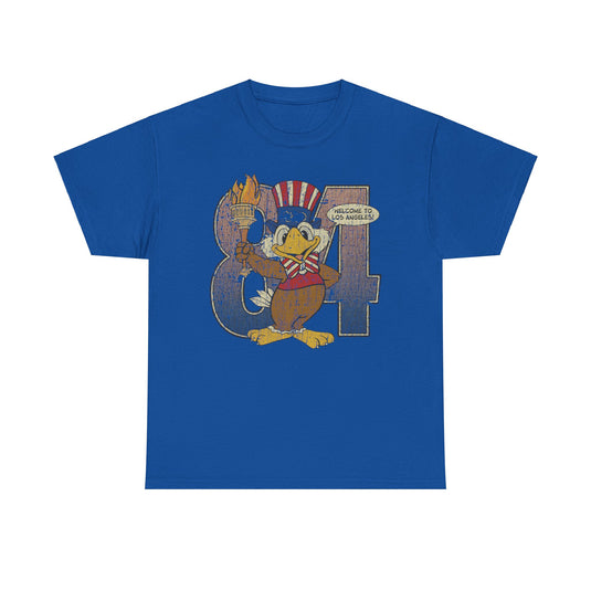 Sam The Eagle 1984 Summer Olympics Mascot California T-shirt