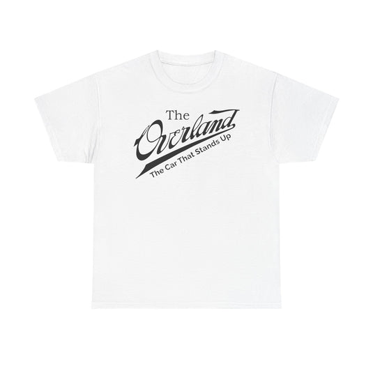Overland The Car That Stands Up Classic Script Logo T-shirt