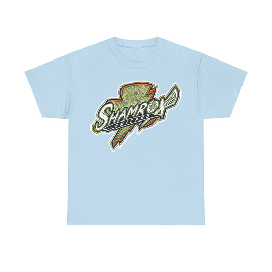 Chicago Shamrox Lacrosse Nostalgic Retro Logo T-shirt