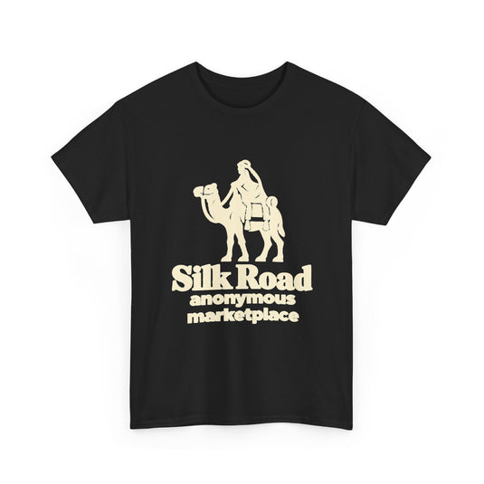 Silk Road Anonymous Marketplace Nostalgic Logo T-shirt